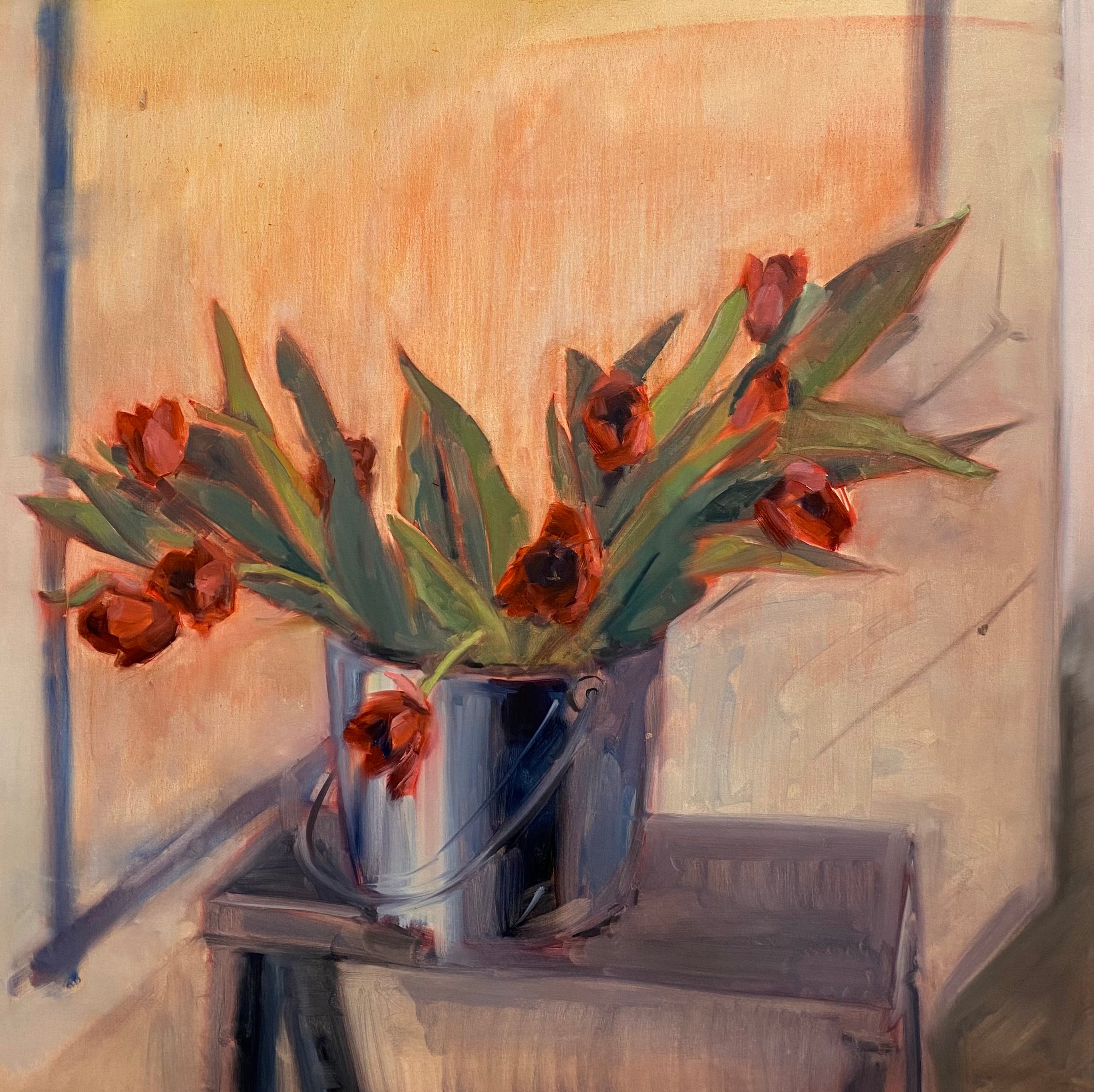 The Smell of Tulips and a Blank Canvas – Jeanette Lee Adams Art