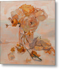 Contre Qui III - Metal Print